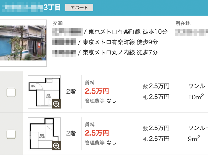 都心の一等地に【家賃3万円】で暮らしたい！その契約初期費用の総額は…
